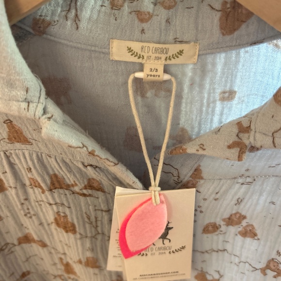 Red Caribou Monkey Snow Day, 2-3T, NWT - Picture 4 of 6